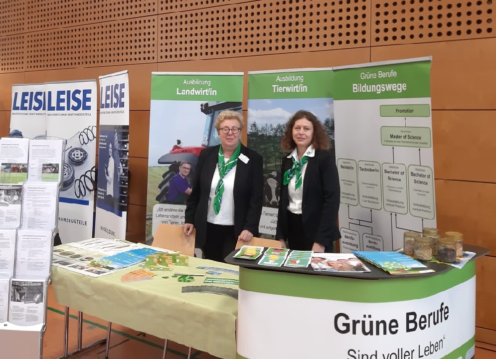 Berufsmesse in Neustadt an der Orla: Interesse für die Landwirtschaft geweckt