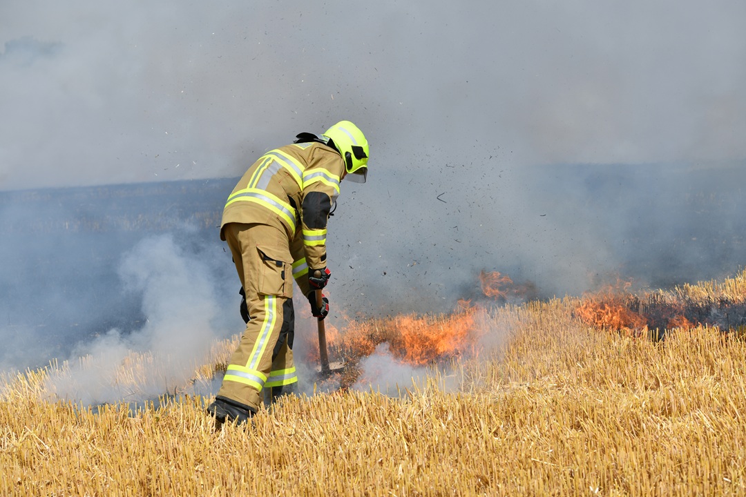Ausnahme für Feuerwehrübungen auf Stoppelfeldern