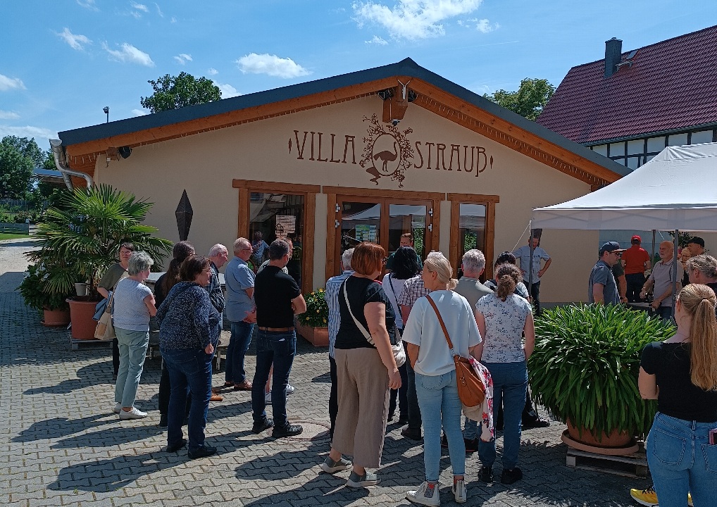 Kreisbauernverband Greiz-Gera auf Ausfahrt Raum Greiz und Altenburg