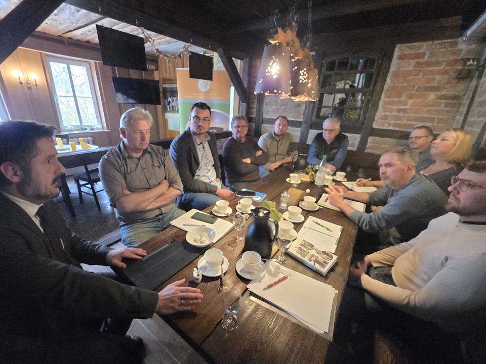 Neujahrstreffen des Vorstandes mit Landrat Brodführer im Wartburgkreis