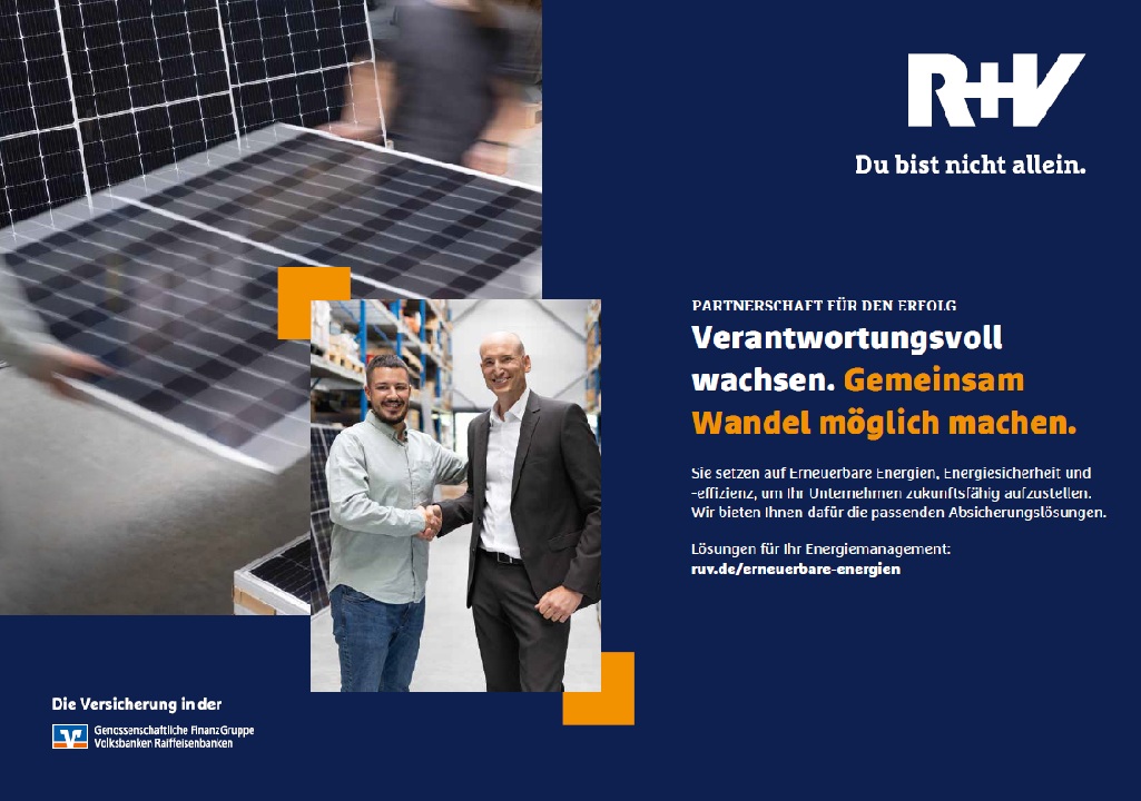 Erneuerbare Energien: Investitionen wirksam absichern