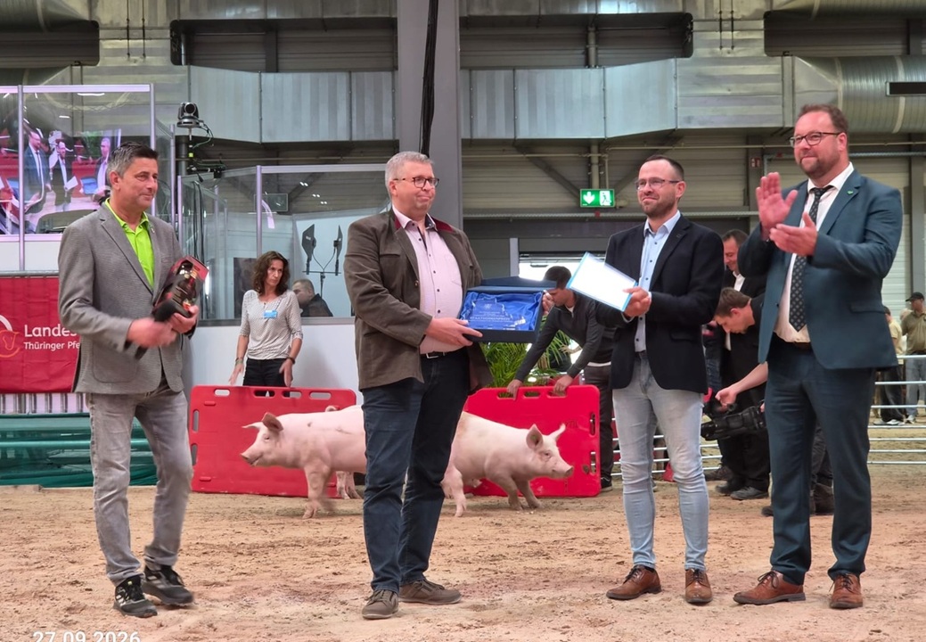 Agrargesellschaft Neunheilingen erhält Staatsehrenpreis für Tierzucht
