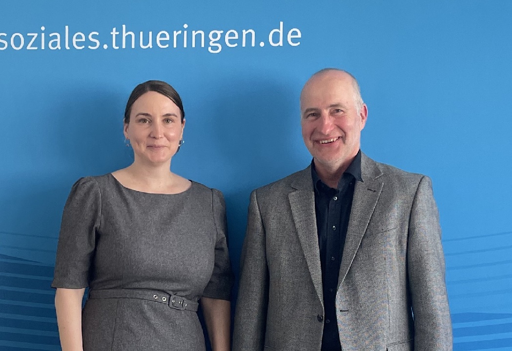 Arbeitsgespräch mit Ministerin Schenk