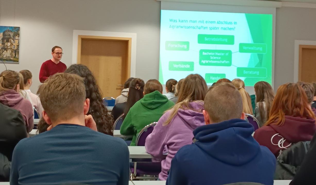Informationstag „Grünes Studium“ an Gymnasium in Weida