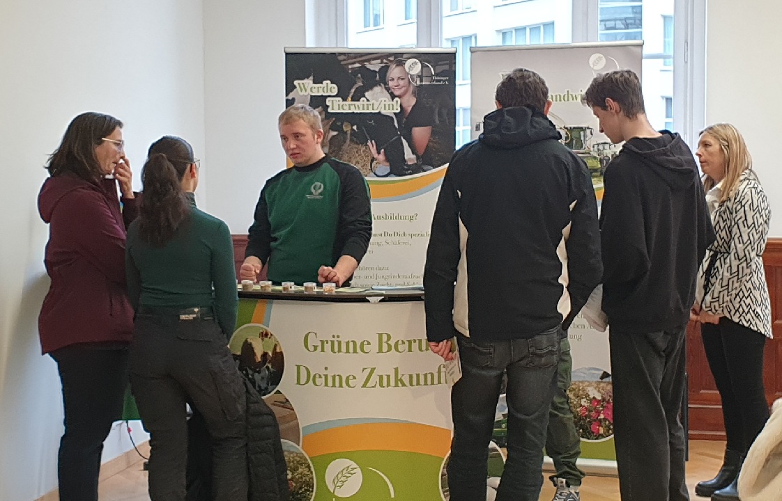 31. Berufs-Info-Markt in Jena: Landwirtschaft wirbt um Nachwuchs