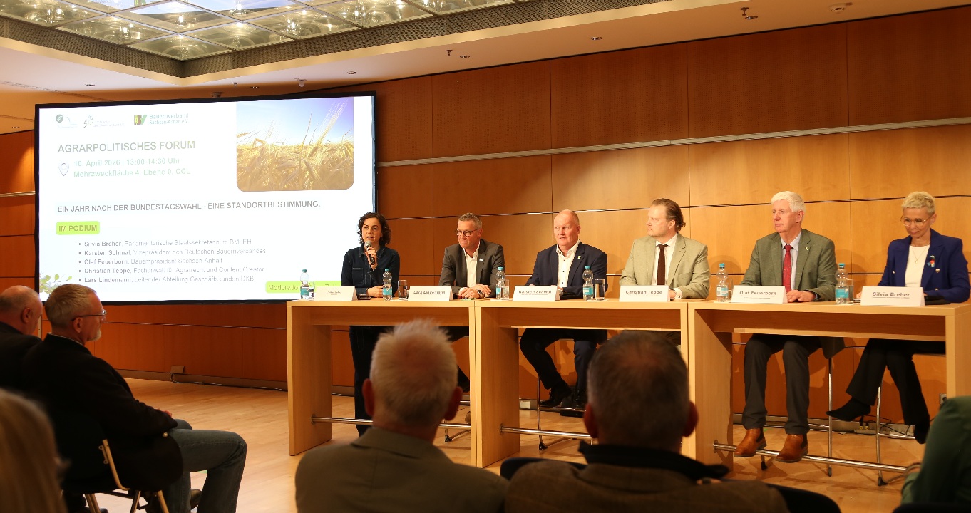 Agrarpolitisches Forum auf der agra am 10. April: Ein Jahr nach der Bundestagswahl – eine Standortbestimmung