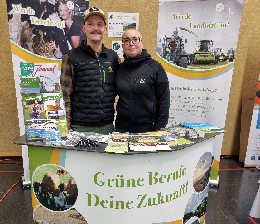 Werbung für „grüne Berufe“ auf der Ausbildungs- und Berufsmesse in Kahla