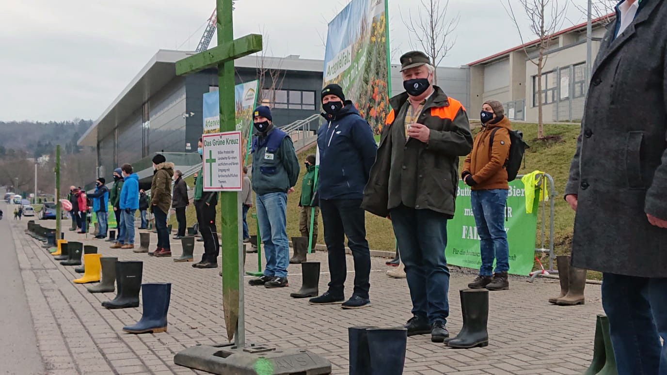 Medieneinladung: Protestaktion gegen Insektenschutz-Paket