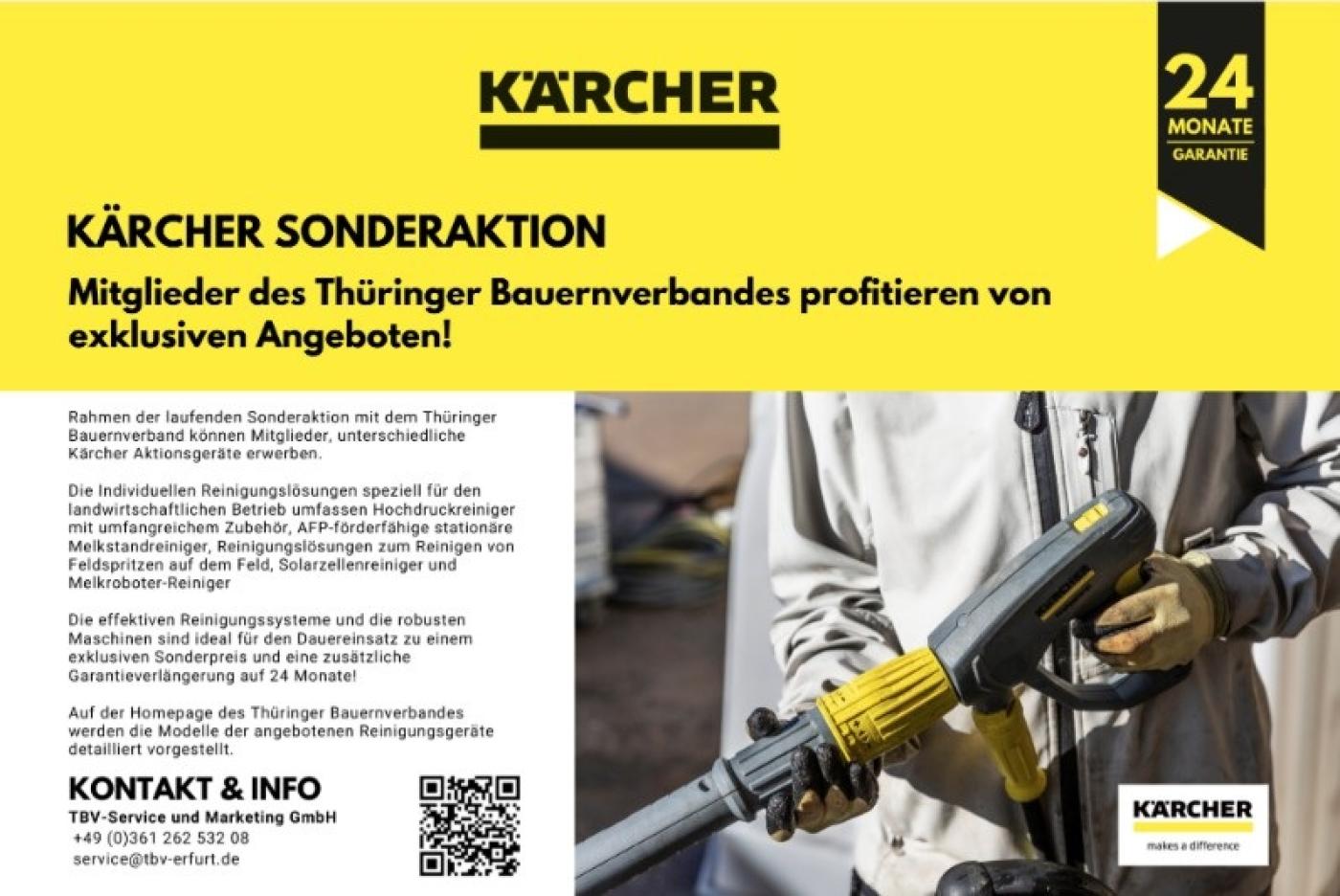 Kärcher Hygienelösungen für die Landwirtschaft