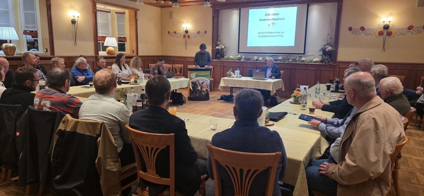 Mitgliederversammlung des Eichsfelder Bauernverbandes