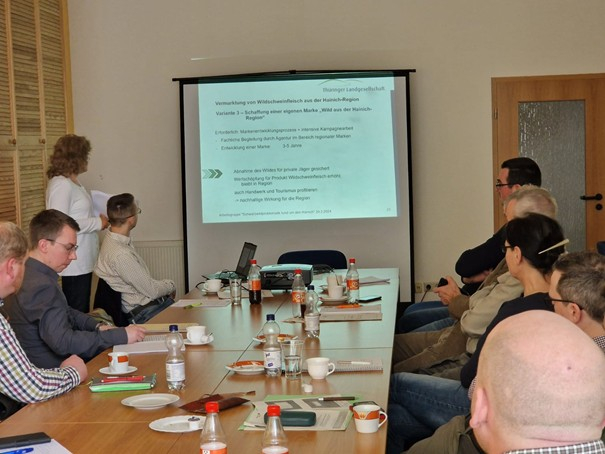 Treffen der Arbeitsgruppe „Schwarzwildmanagement rund um den Hainich“