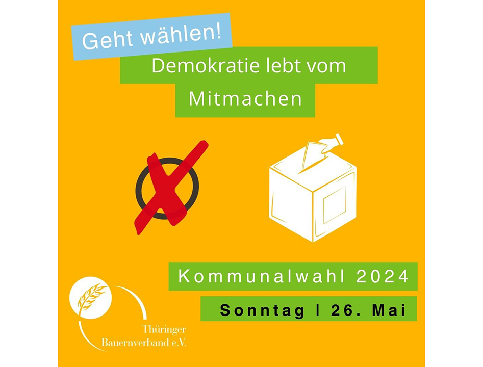 Landwirtinnen und Landwirte zur Kommunalwahl