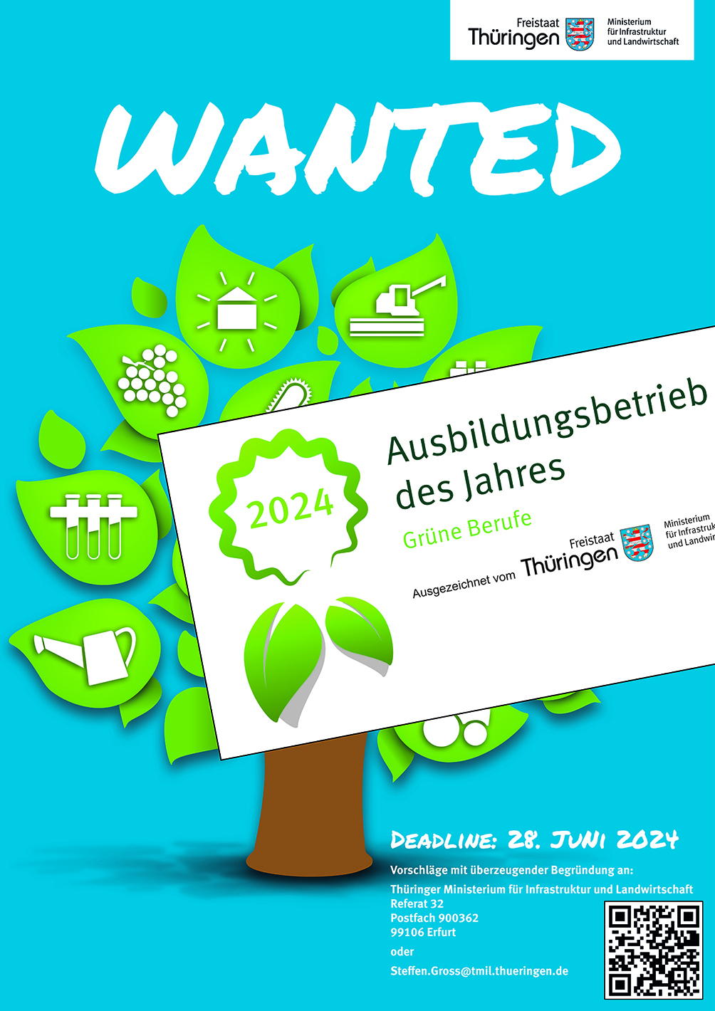 Auslobung der Auszeichnung "Ausbildungsbetrieb des Jahres"