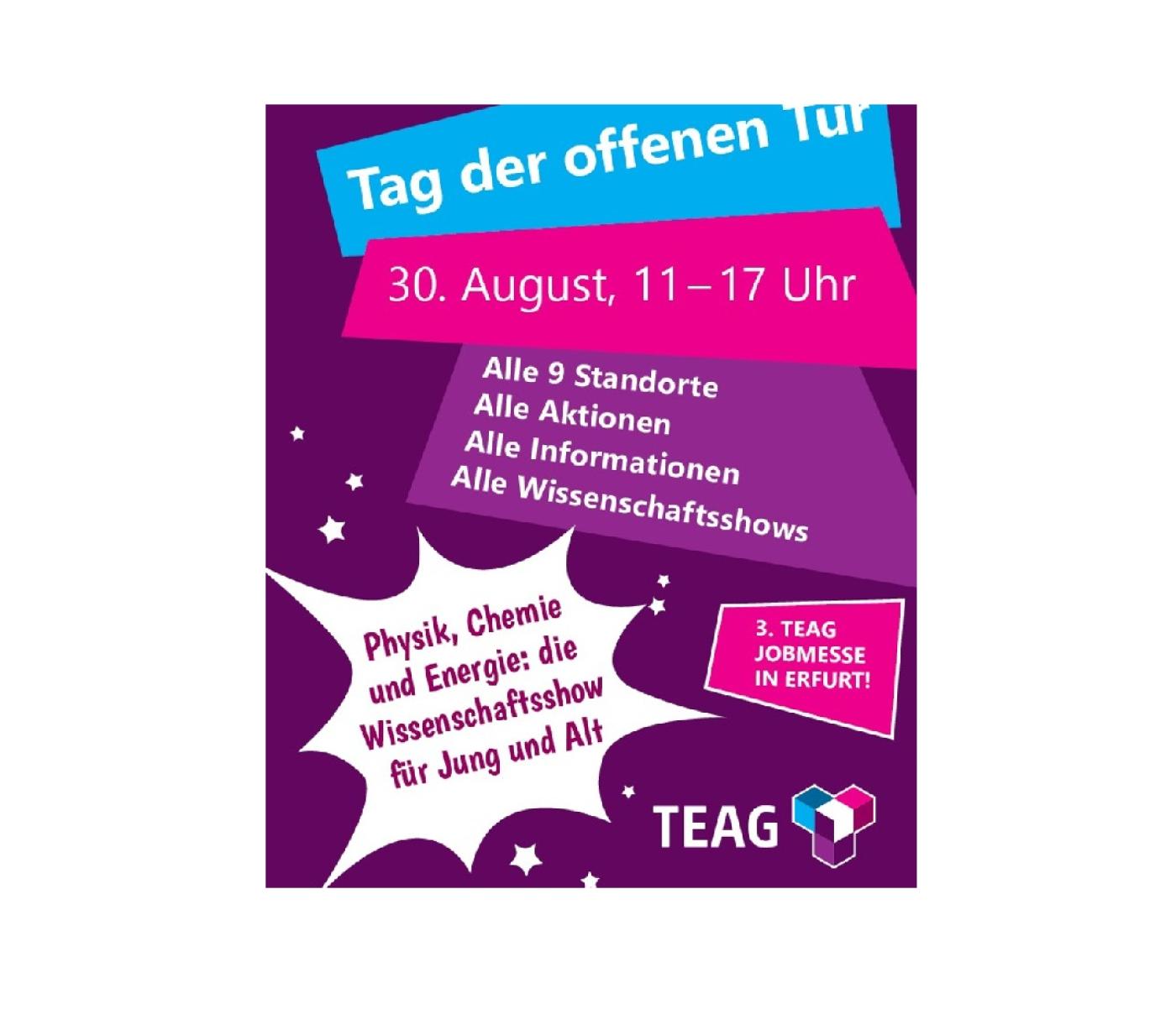 Tag der offenen Tür 2025 in der TEAG-Gruppe