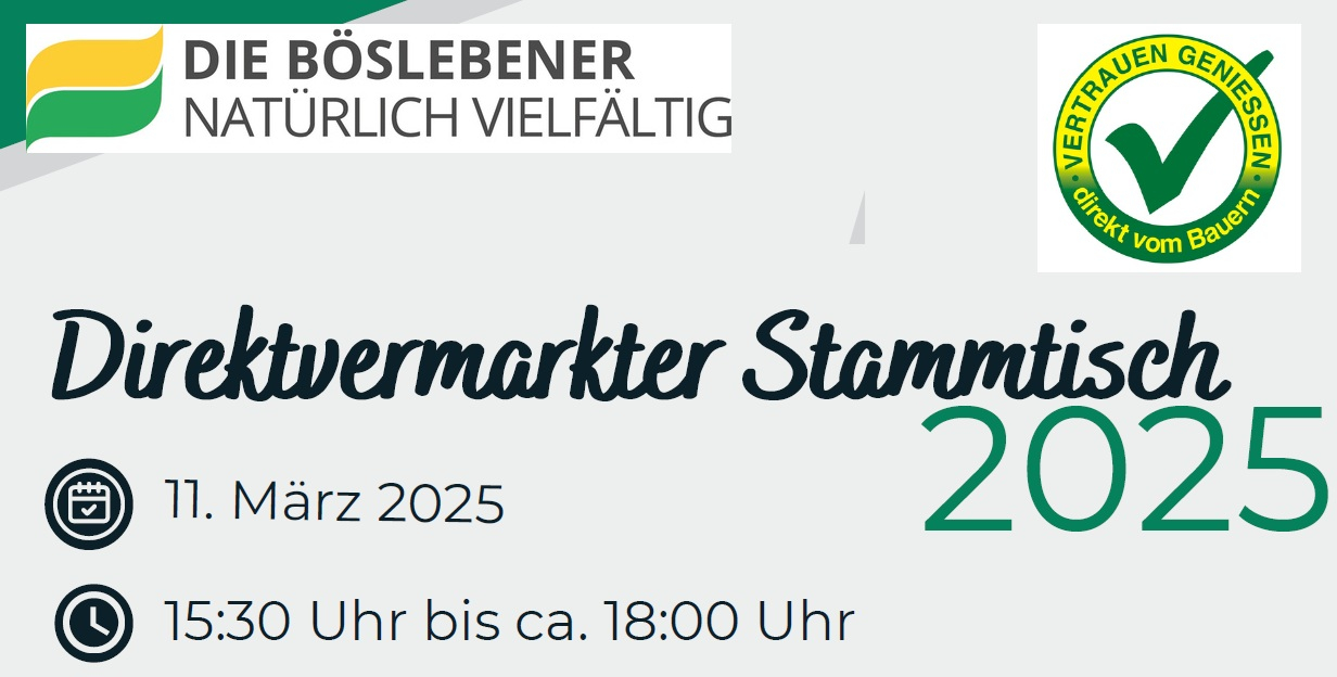 Stammtisch der landwirtschaftlichen Direktvermarkter