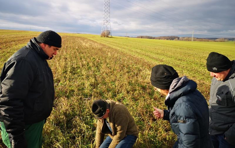 Feldrundgang der Gewässerschutzkooperation