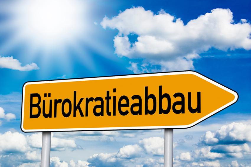 Arbeitsgruppe Bürokratieabbau: Arbeit wieder aufgenommen