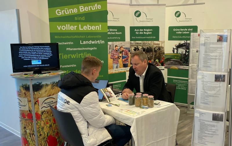 Viel Grünes Nachwuchspotenzial auf der Vocatium in Erfurt