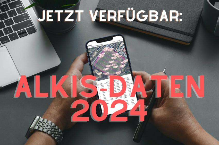 Digitale Flurstücksdaten verfügbar