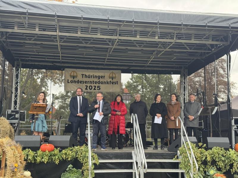 Thüringer Landeserntedankfest in Bad Frankenhausen: Dankbarkeit, Gemeinschaft und klare Botschaften