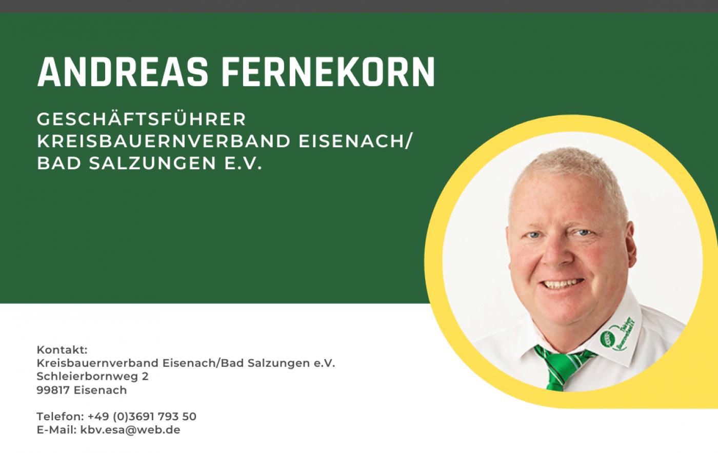 Kreisbauernverband Eisenach/Bad Salzungen mit neuer Geschäftsführung