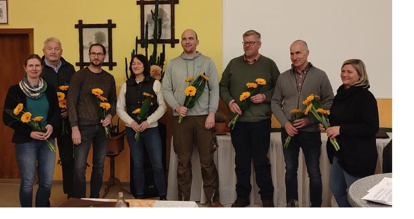 (v.l.) Nicolle Seiffge, Bernd Schlepper, Martin Tacke,   Judith Beck, Dr. Sebastian Schwabe,  Matthias Brockmann, Dr. Wolfgang Peter und Claudia Pößel